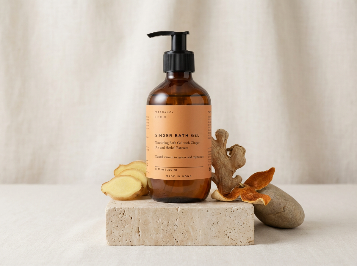 生薑草本滋養沐浴露  Nourishing Bath Gel with Ginger Oils and Herbal Extracts